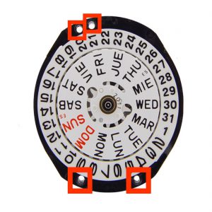 mesin jam seiko PC23-3